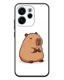 Чехол для OPPO Reno 15 F с картинкой «Толстенькая капибара»