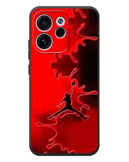 Чехол для OPPO Reno 15 FS с картинкой «Jordan Red Smoke»