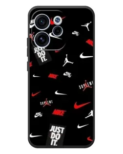 Чехол для OPPO Reno 15 FS с картинкой «Nike Mix Pattern»