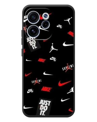 Чехол для OPPO Reno 15 FS с картинкой «Nike Mix Pattern» Чехол для OPPO Reno 15 FS с картинкой «Nike Mix Pattern»