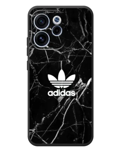 Чехол для OPPO Reno 15 FS с картинкой «Белый мрамор Adidas» Чехол для OPPO Reno 15 FS с картинкой «Белый мрамор Adidas»