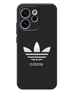 Чехол для OPPO Reno 15 FS с картинкой «Adidas Карбоновая текстура»