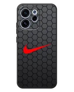Чехол для OPPO Reno 15 FS с картинкой «Nike — карбоновая сетка»