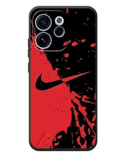 Чехол для OPPO Reno 15 FS с картинкой «Красные брызги Nike» Чехол для OPPO Reno 15 FS с картинкой «Красные брызги Nike»