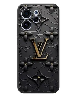 Чехол для OPPO Reno 15 FS с картинкой «Кожаная текстура LV»