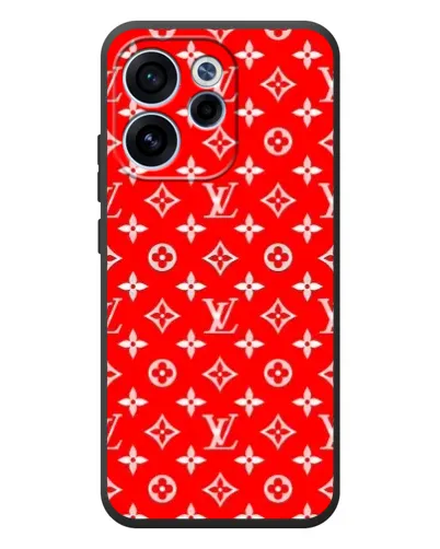 Чехол для OPPO Reno 15 FS с картинкой «Яркий паттерн LV»