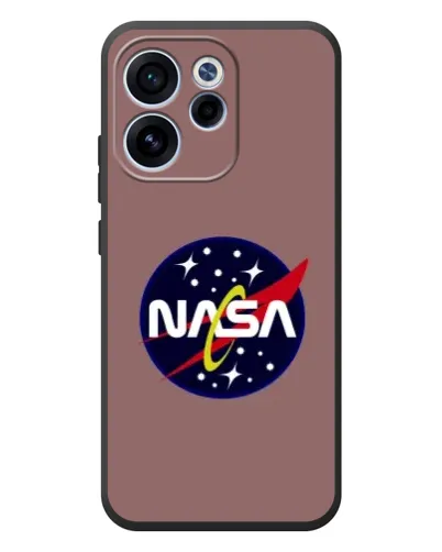 Чехол для OPPO Reno 15 FS с картинкой «NASA — ретро космос» Чехол для OPPO Reno 15 FS с картинкой «NASA — ретро космос»