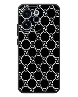Чехол для OPPO Reno 15 FS с картинкой «Gucci — сетчатый паттерн»