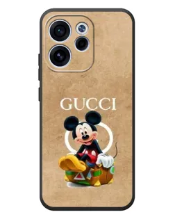 Чехол для OPPO Reno 15 FS с картинкой «Микки Маус Gucci — крафт»
