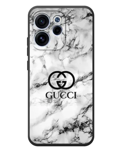 Чехол для OPPO Reno 15 FS с картинкой «Gucci — мраморный шик» Чехол для OPPO Reno 15 FS с картинкой «Gucci — мраморный шик»