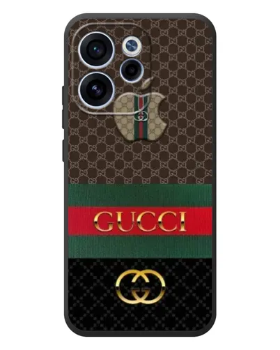 Чехол для OPPO Reno 15 FS с картинкой «Gucci — брендированный десерт» Чехол для OPPO Reno 15 FS с картинкой «Gucci — брендированный десерт»