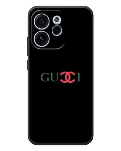 Чехол для OPPO Reno 15 FS с картинкой «Gucci — красный градиент» Чехол для OPPO Reno 15 FS с картинкой «Gucci — красный градиент»
