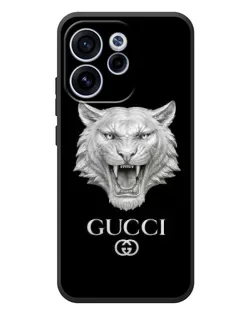 Чехол для OPPO Reno 15 FS с картинкой «Gucci — серебряный лев» Чехол для OPPO Reno 15 FS с картинкой «Gucci — серебряный лев»