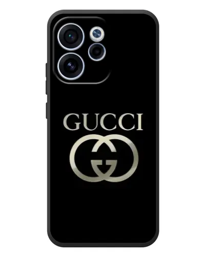 Чехол для OPPO Reno 15 FS с картинкой «Gucci — золото на черном» Чехол для OPPO Reno 15 FS с картинкой «Gucci — золото на черном»