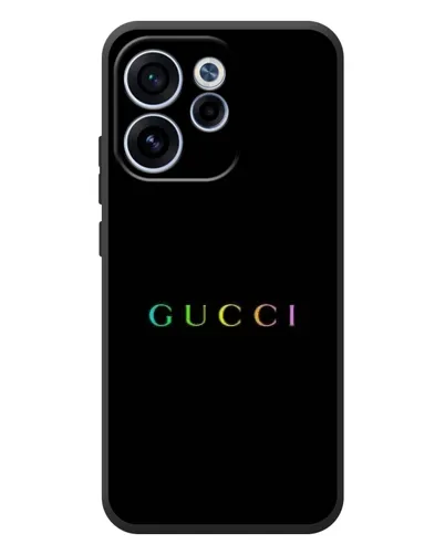 Чехол для OPPO Reno 15 FS с картинкой «Gucci — неоновый минимализм» Чехол для OPPO Reno 15 FS с картинкой «Gucci — неоновый минимализм»