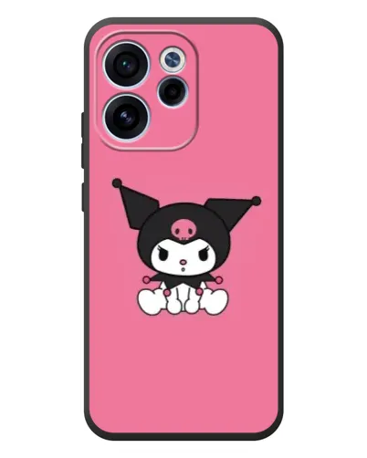 Чехол для OPPO Reno 15 FS с картинкой «Хмурая Kuromi»