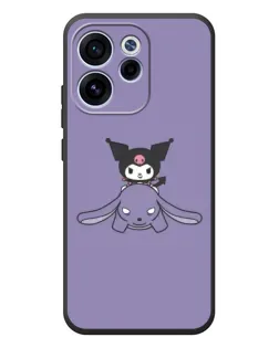 Чохол для OPPO Reno 15 FS з картинкою «Kuromi на ліловому фоні» Чохол для OPPO Reno 15 FS з картинкою «Kuromi на ліловому фоні»