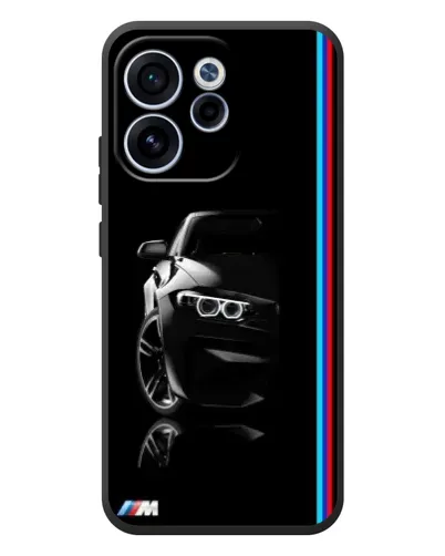 Чехол для OPPO Reno 15 FS с картинкой «Силуэт BMW в темноте» Чехол для OPPO Reno 15 FS с картинкой «Силуэт BMW в темноте»