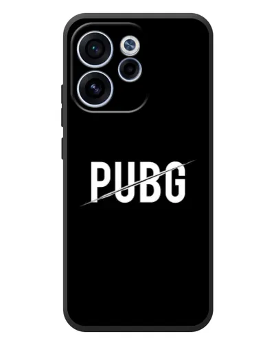 Чехол для OPPO Reno 15 FS с картинкой «PUBG — белый логотип» Чехол для OPPO Reno 15 FS с картинкой «PUBG — белый логотип»