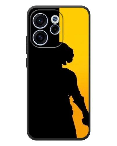 Чехол для OPPO Reno 15 FS с картинкой «Тень воина PUBG» Чехол для OPPO Reno 15 FS с картинкой «Тень воина PUBG»