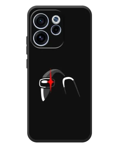 Чохол для OPPO Reno 15 FS з картинкою «Among Us шолом» Чохол для OPPO Reno 15 FS з картинкою «Among Us шолом»