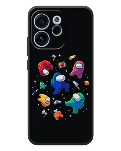 Чохол для OPPO Reno 15 FS з картинкою «Among Us космос» Чохол для OPPO Reno 15 FS з картинкою «Among Us космос»