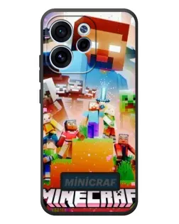 Чехол для OPPO Reno 15 FS с картинкой «Minecraft герои игры»