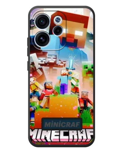Чехол для OPPO Reno 15 FS с картинкой «Minecraft герои игры» Чехол для OPPO Reno 15 FS с картинкой «Minecraft герои игры»