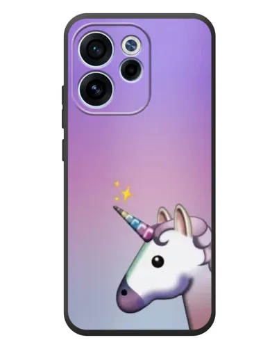 Чехол для OPPO Reno 15 FS с картинкой «Единорог градиент» Чехол для OPPO Reno 15 FS с картинкой «Единорог градиент»