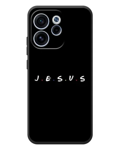 Чехол для OPPO Reno 15 FS с картинкой «Точки веры J.E.S.U.S.»