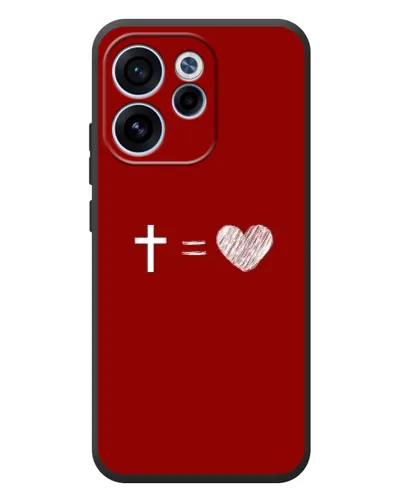 Чехол для OPPO Reno 15 FS с картинкой «Уравнение любви» Чехол для OPPO Reno 15 FS с картинкой «Уравнение любви»