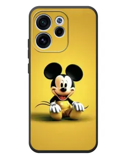 Чехол для OPPO Reno 15 FS с картинкой «Микки на желтом»