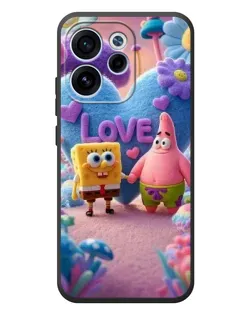 Чехол для OPPO Reno 15 FS с картинкой «Губка Боб Патрик»