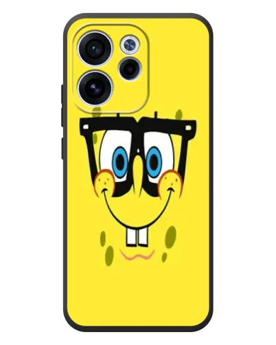 Чехол для OPPO Reno 15 FS с картинкой «Минималистичный Спанч Боб» Чехол для OPPO Reno 15 FS с картинкой «Минималистичный Спанч Боб»