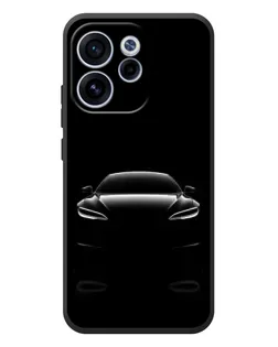 Чехол для OPPO Reno 15 FS с картинкой «Силуэт Tesla Night»