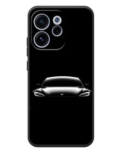 Чехол для OPPO Reno 15 FS с картинкой «Фары Tesla Night» Чехол для OPPO Reno 15 FS с картинкой «Фары Tesla Night»