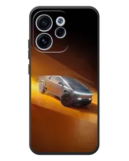 Чехол для OPPO Reno 15 FS с картинкой «Cybertruck в пустыне» Чехол для OPPO Reno 15 FS с картинкой «Cybertruck в пустыне»