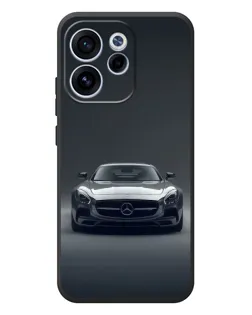 Чехол для OPPO Reno 15 FS с картинкой «Mercedes на черном»