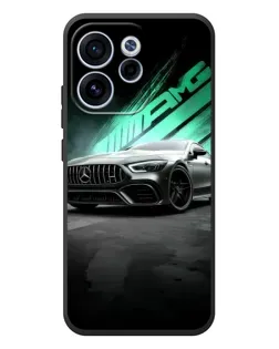 Чехол для OPPO Reno 15 FS с картинкой «Темный Mercedes AMG»