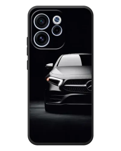 Чехол для OPPO Reno 15 FS с картинкой «Свет фар Mercedes»