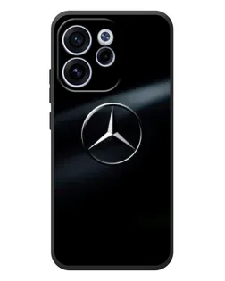 Чехол для OPPO Reno 15 FS с картинкой «Mercedes на металле»