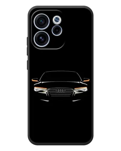 Чехол для OPPO Reno 15 FS с картинкой «Audi — ночной контур»