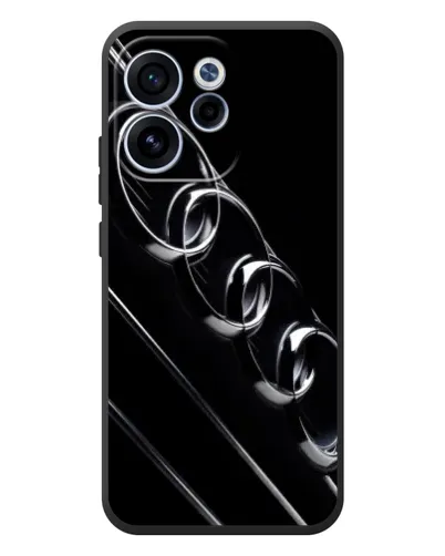 Чехол для OPPO Reno 15 FS с картинкой «Audi — абстрактные кольца»