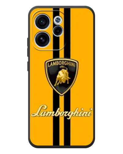 Чехол для OPPO Reno 15 FS с картинкой «Lamborghini Stripe желтый» Чехол для OPPO Reno 15 FS с картинкой «Lamborghini Stripe желтый»