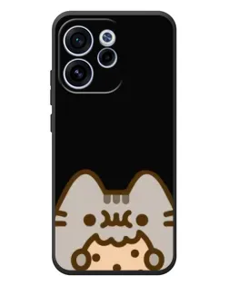 Чехол для OPPO Reno 15 FS с картинкой «Пушин на черном» Чехол для OPPO Reno 15 FS с картинкой «Пушин на черном»