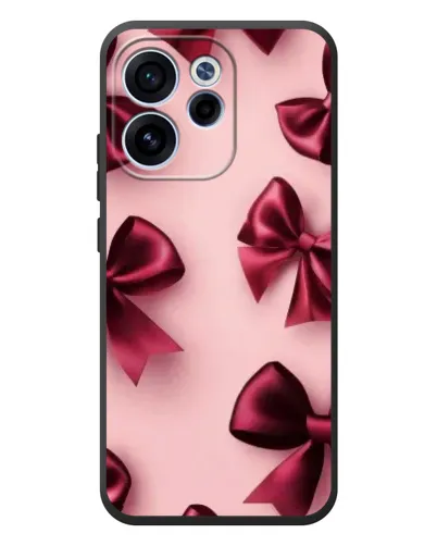 Чехол для OPPO Reno 15 FS с картинкой «Бордовый атлас»