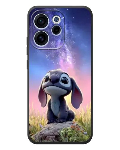Чехол для OPPO Reno 15 FS с картинкой «Стич на рассвете»