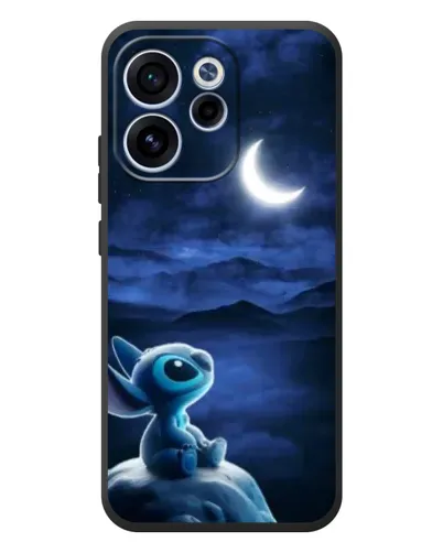 Чехол для OPPO Reno 15 FS с картинкой «Лунная ночь Стича»