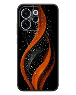 Чехол для OPPO Reno 15 FS с картинкой «Огненная звездная волна»