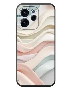 Чехол для OPPO Reno 15 FS с картинкой «Пастельные нежные волны»